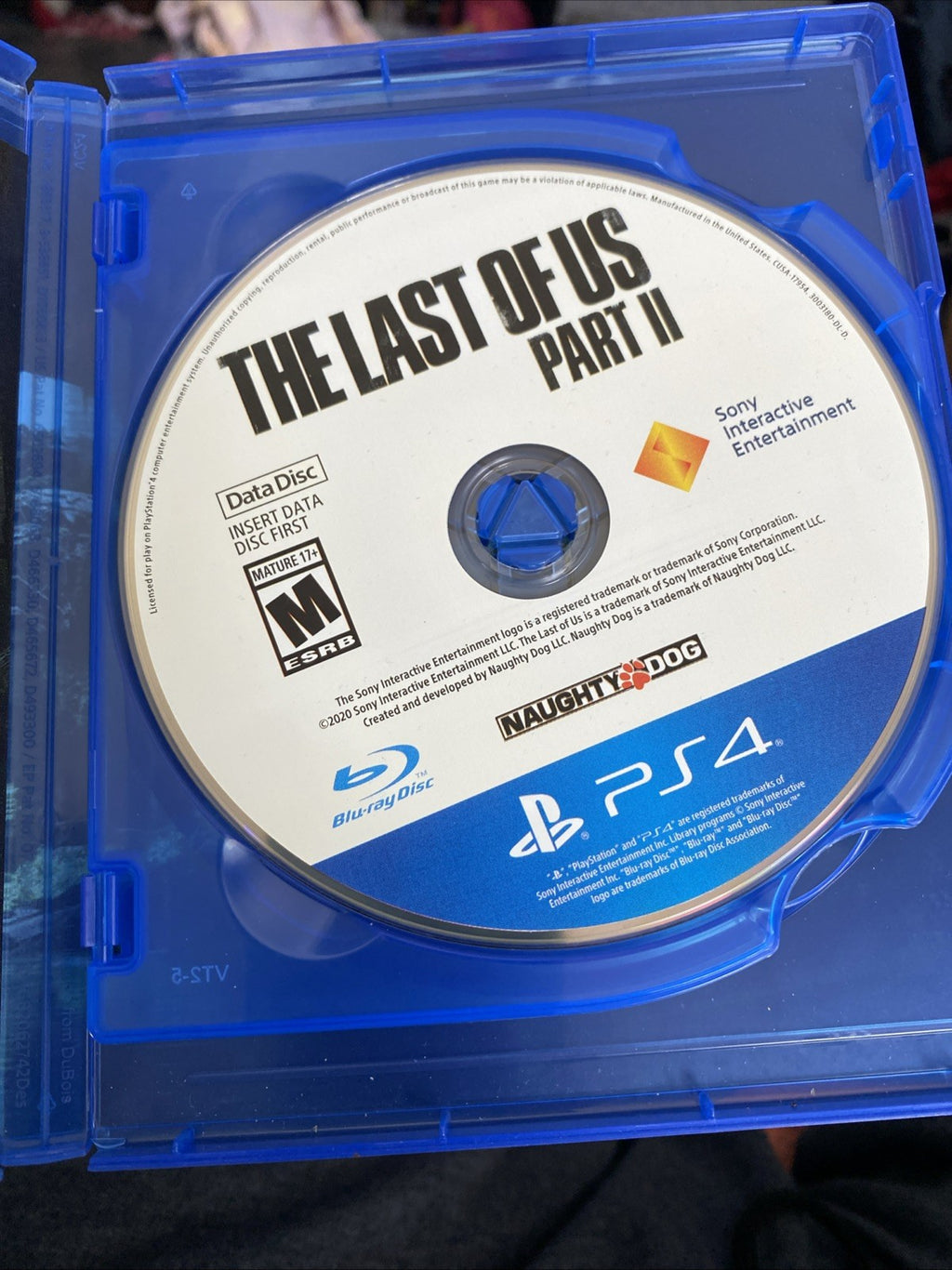 The Last of Us Part II PS4 Action Adventure Game Complete Disc Set Sony