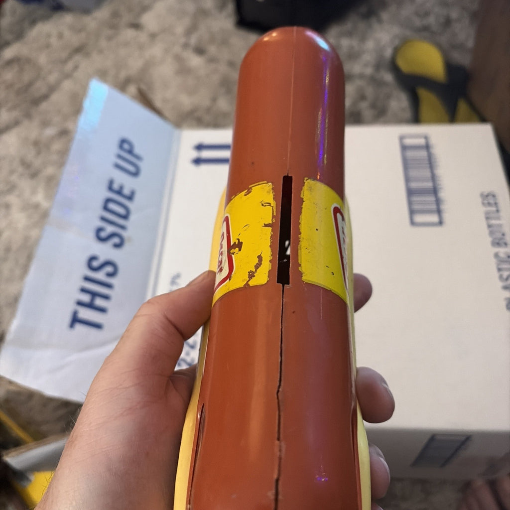 Vintage Large Oscar Mayer Wiener Mobile Coin Bank Vintage Car the real deal