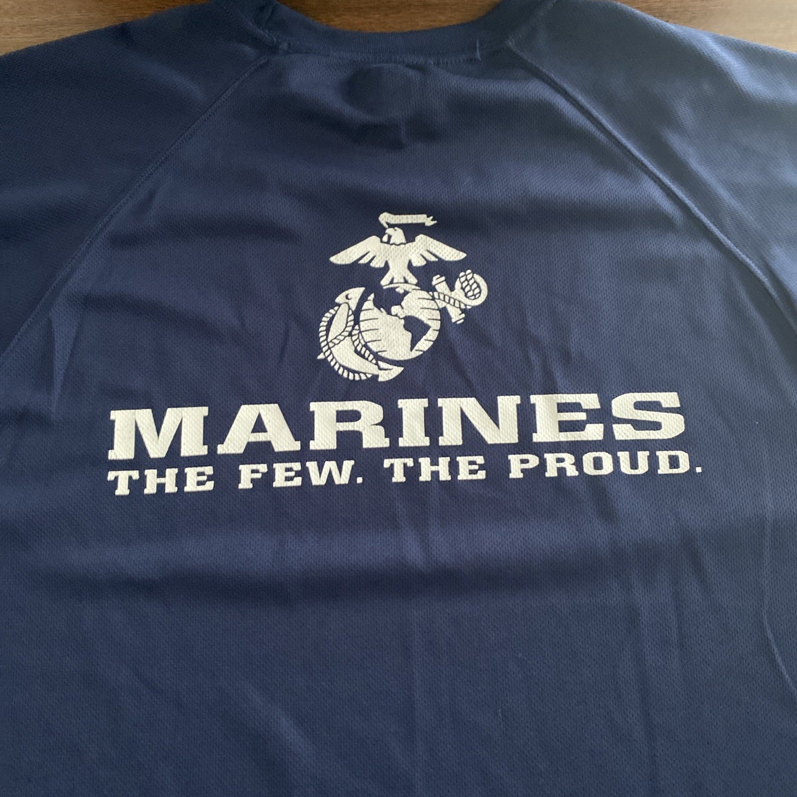 Marines Large Navy T-Shirt