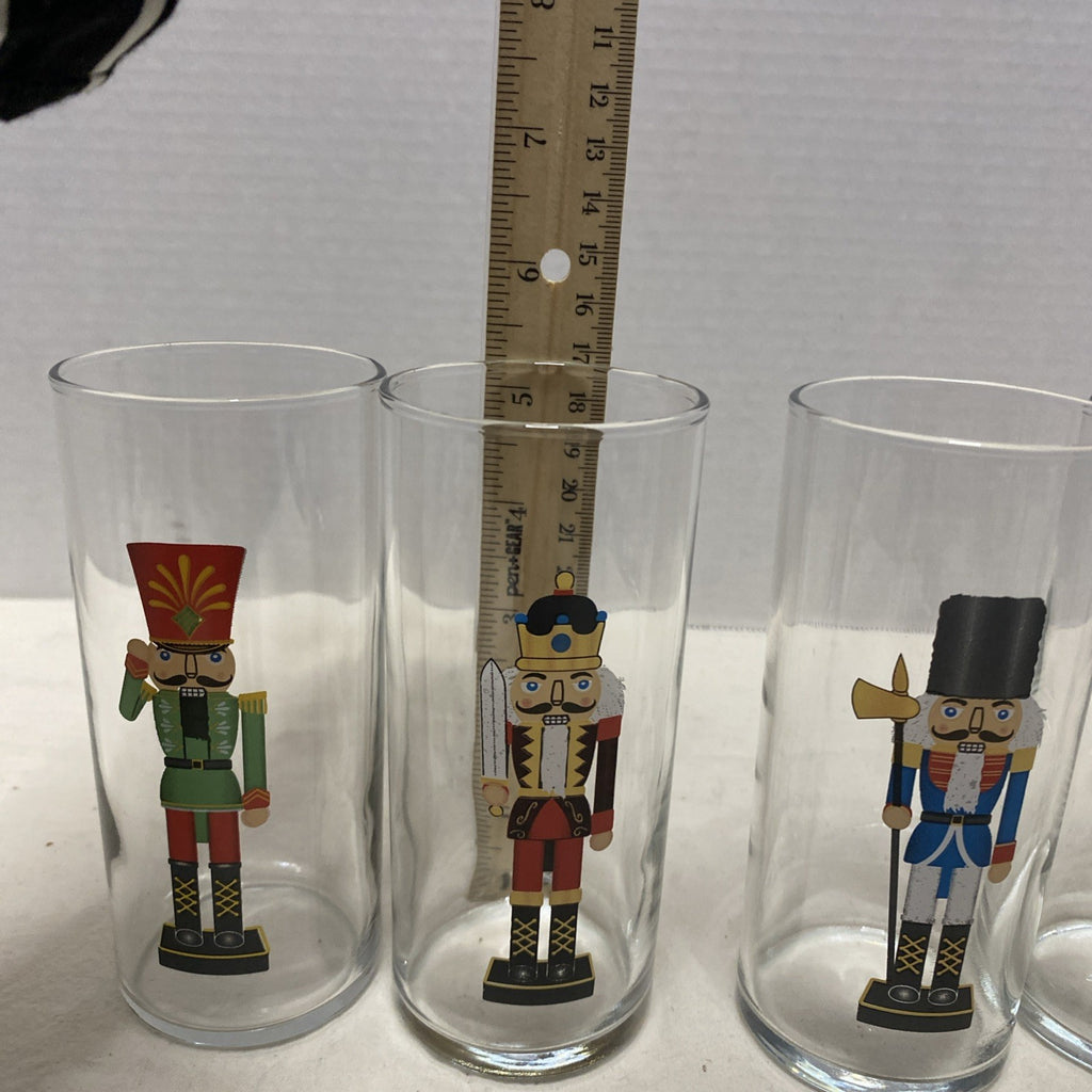 Set Of 4 “Nutcracker” Glasses