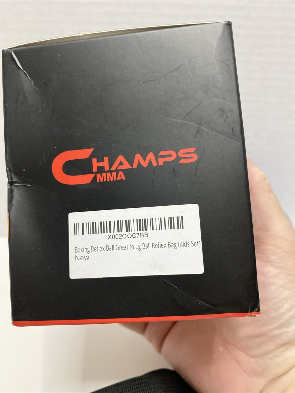 Champs MMA Red Reflex Ball Set