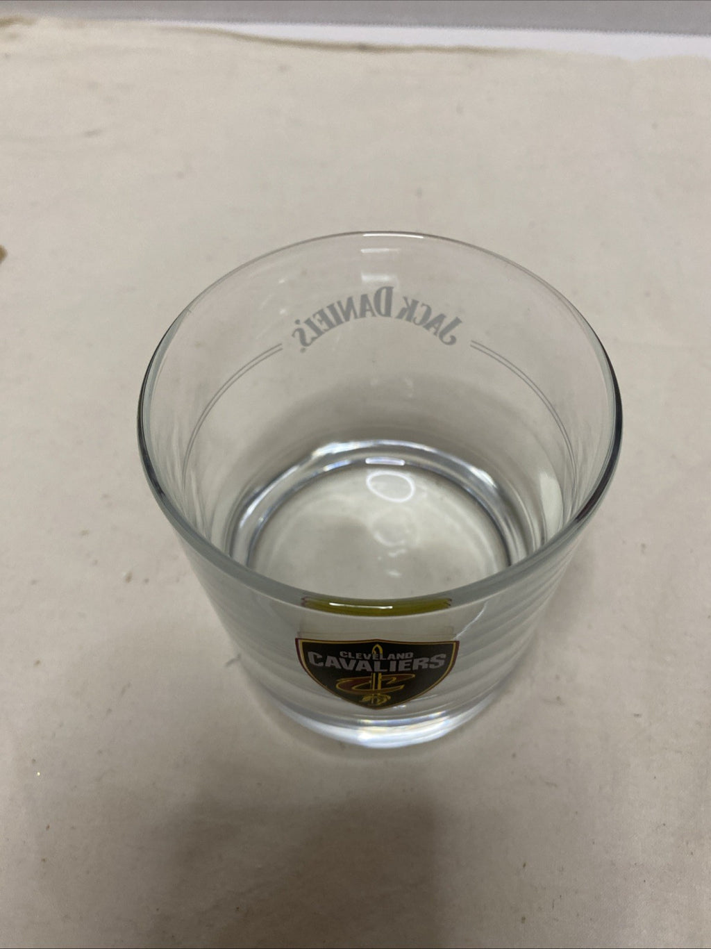 Cleveland Cavaliers Jack Daniel's Rocks Glass Whiskey Glass NBA Basketball