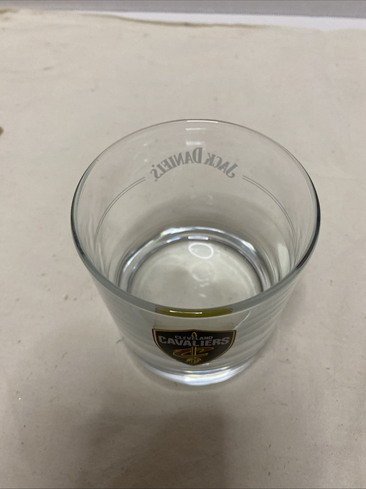 Cleveland Cavaliers Jack Daniel's Rocks Glass Whiskey Glass NBA Basketball