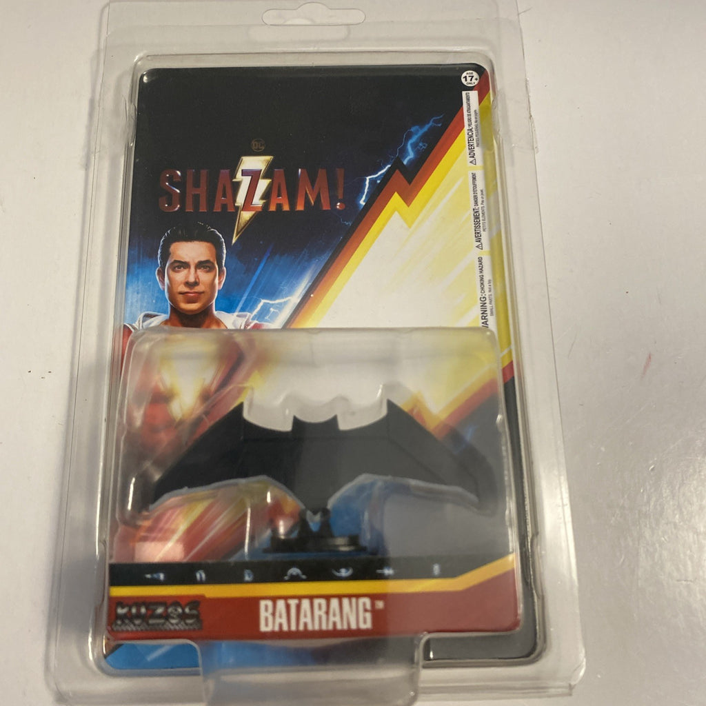 Factory Entertainment Kuzos Shazam Movie Batman Batarang Mini Replica Figure NIB