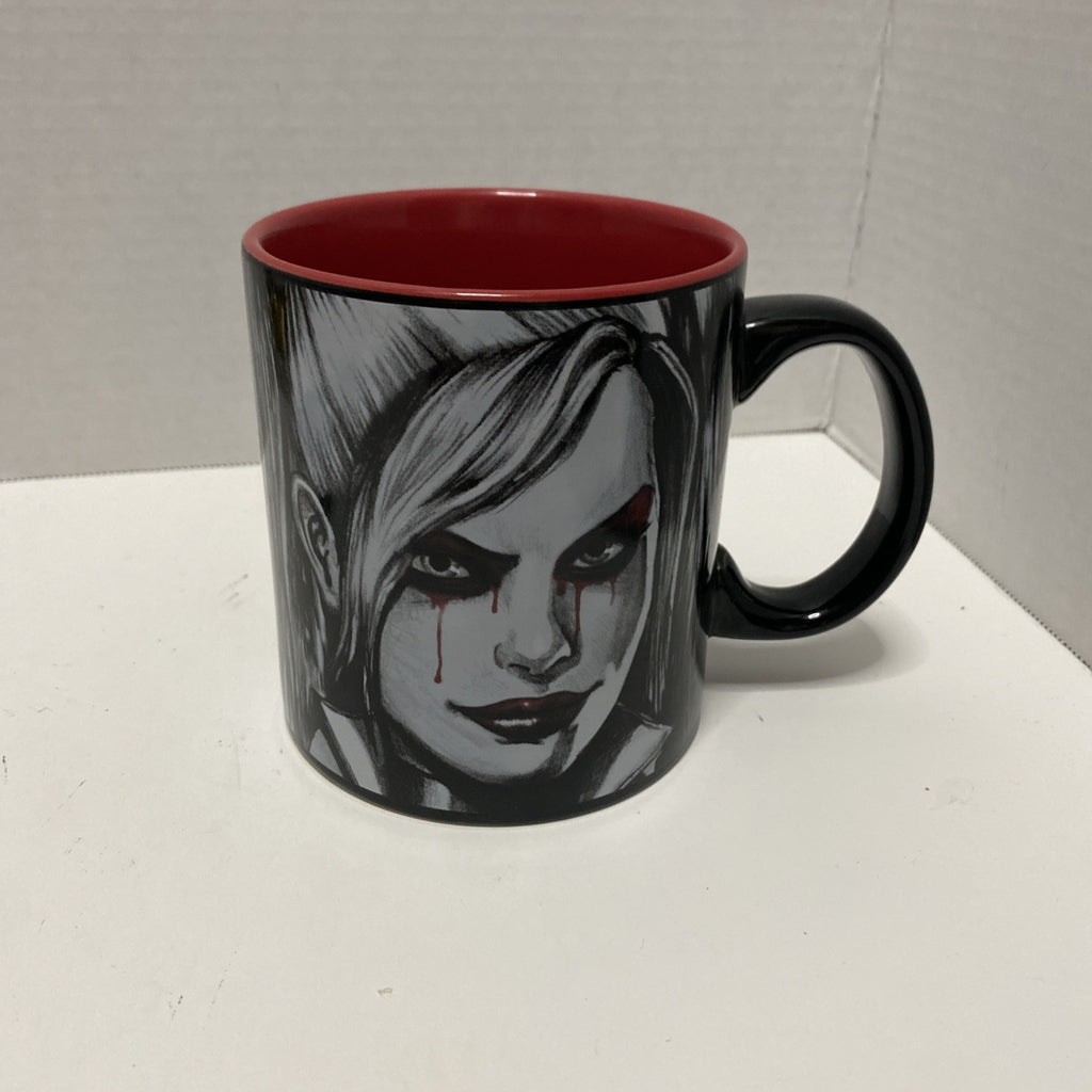 Harley Quinn Batman DC Comics 20 Ounce Ceramic Coffee Mug Silver Buffalo