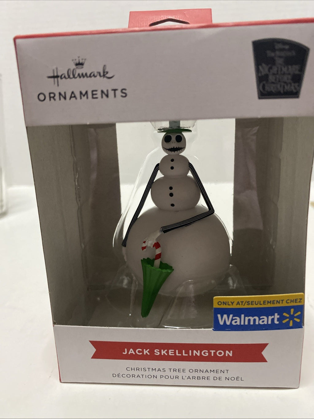 Hallmark Disney Jack Skellington Christmas Tree Ornament Walmart Exclusive
