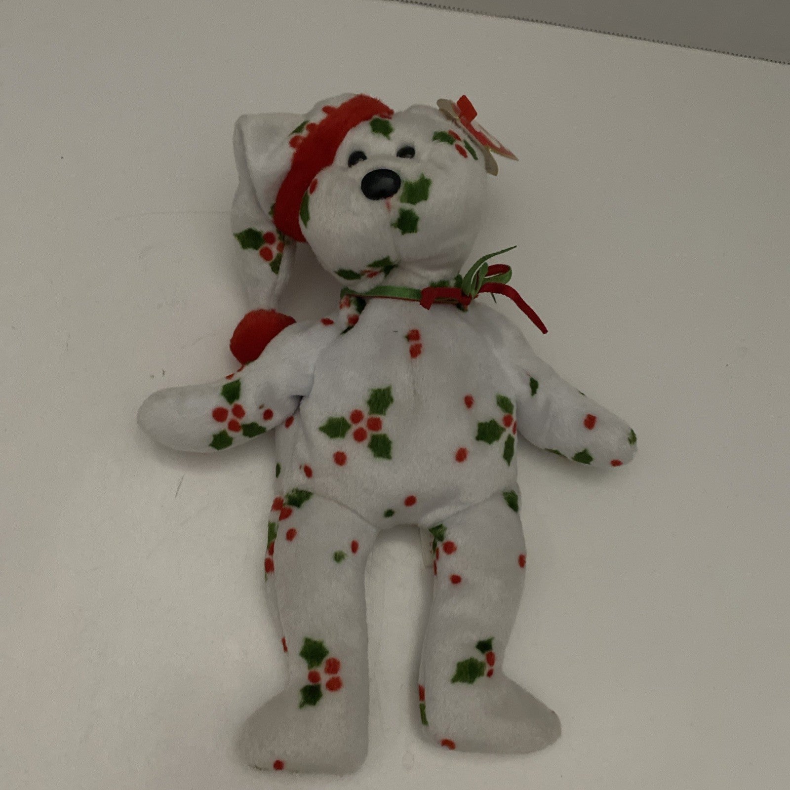 CHRISTMAS ty 1998 HOLIDAY TEDDY BEANIE BABY MINT W/TAGS