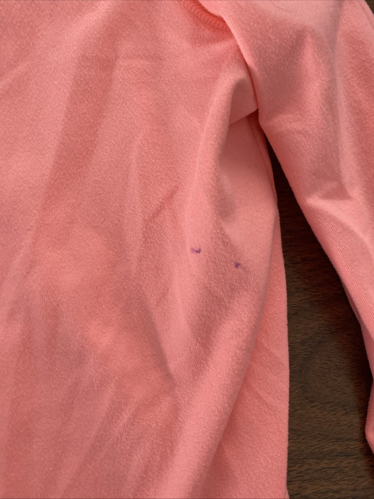 Tek gear girls extra-large 14/16 pull over pink