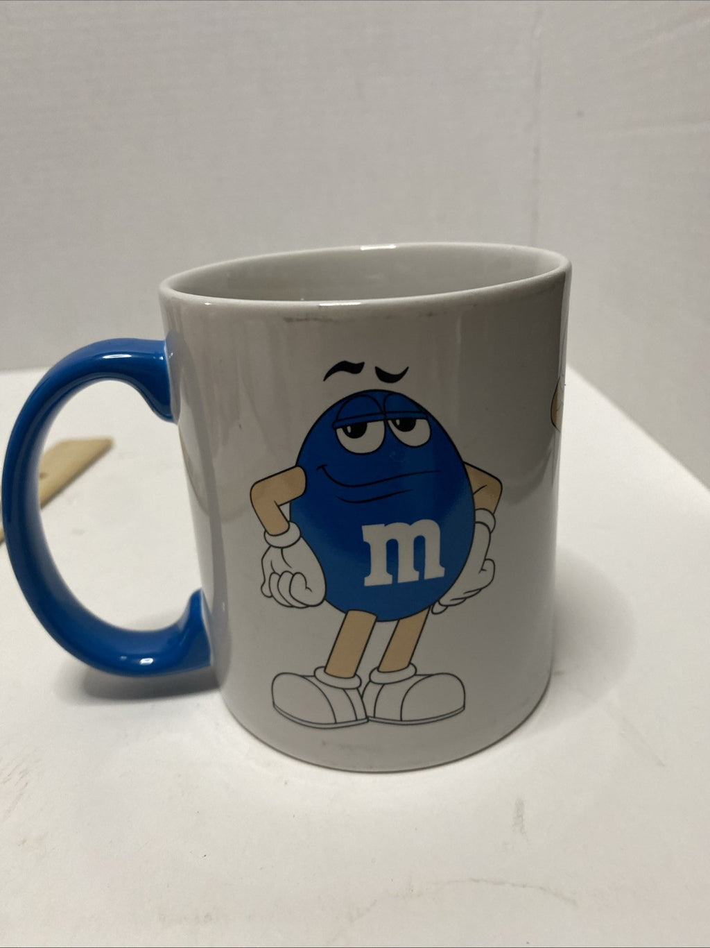Blue M&M 2012 collectors mug
