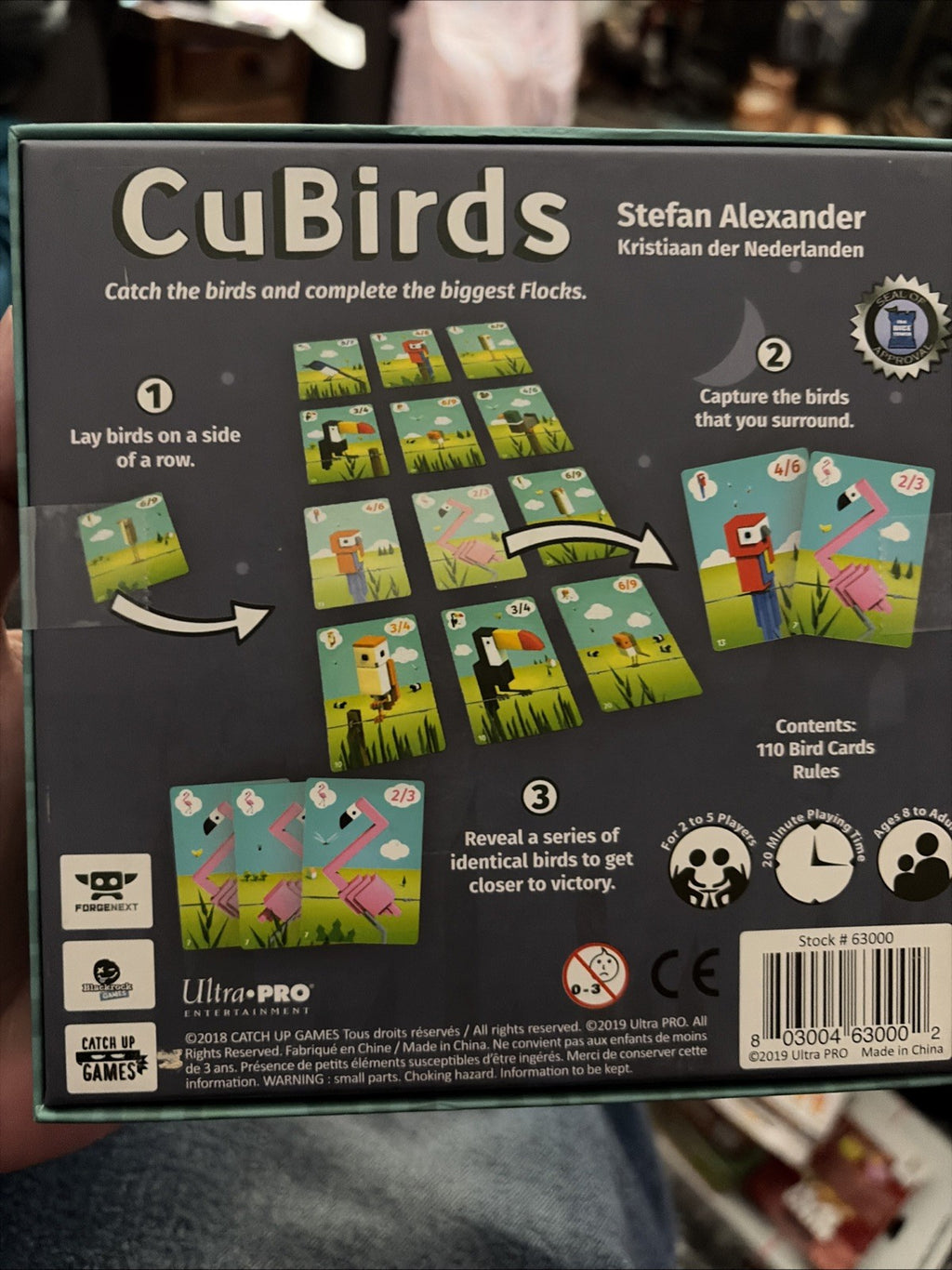 Ultra Pro Card Game CuBirds (2018 Ed) Box VG+/NM