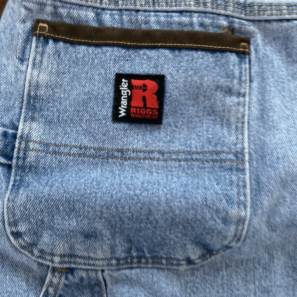 Wrangler Riggs Workwear Denim Carpenter Mens Jeans Shorts 42