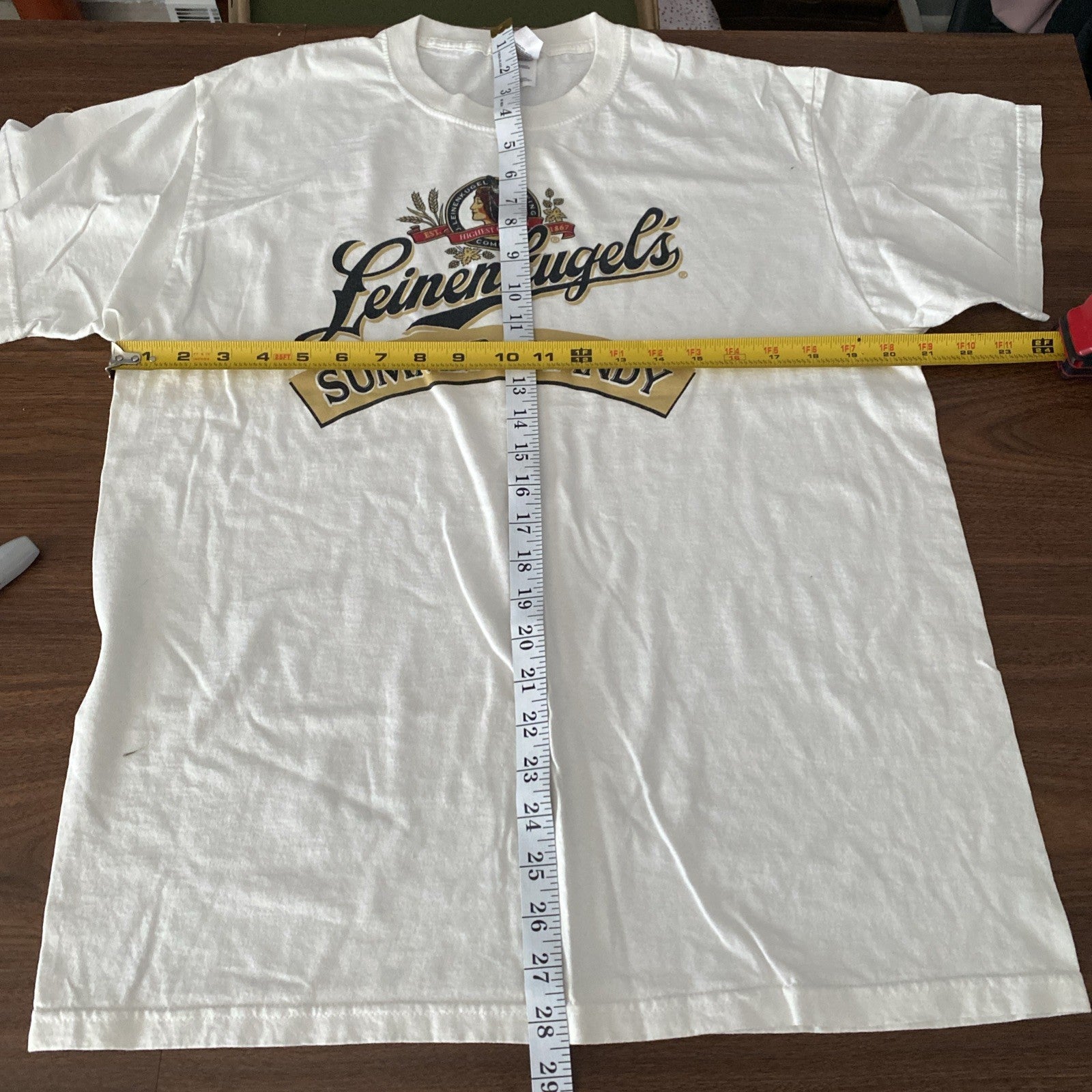 Classic Logo Leinenkugels Summer Shandy Short Sleeve T-Shirt Unisex Size L