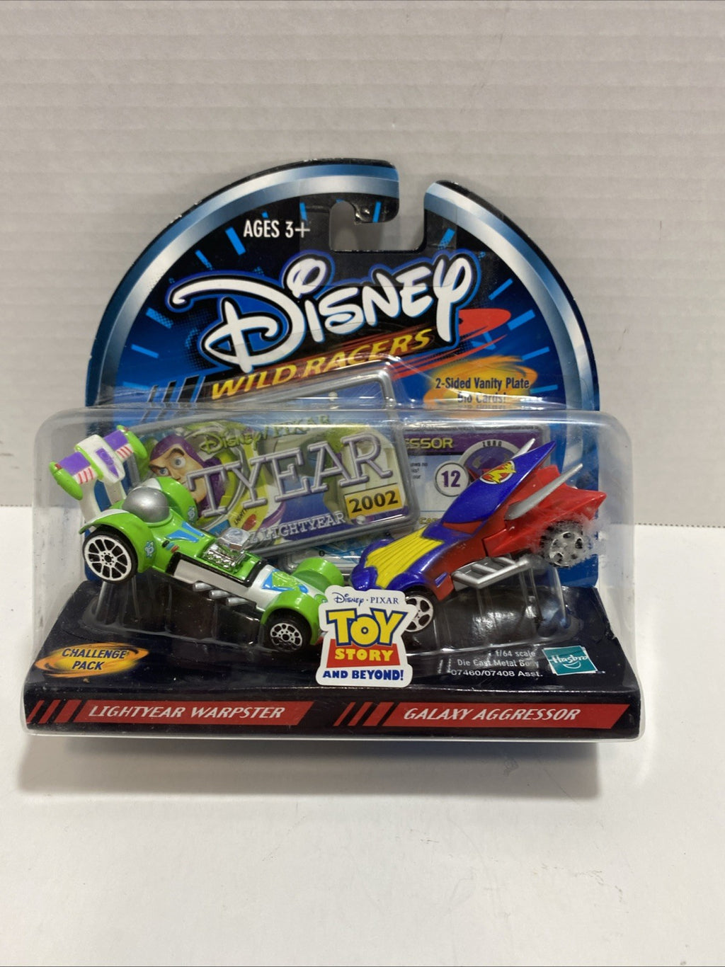 Disney Hasbro Wild Racers Lightyear Warpster Galaxy Aggressor