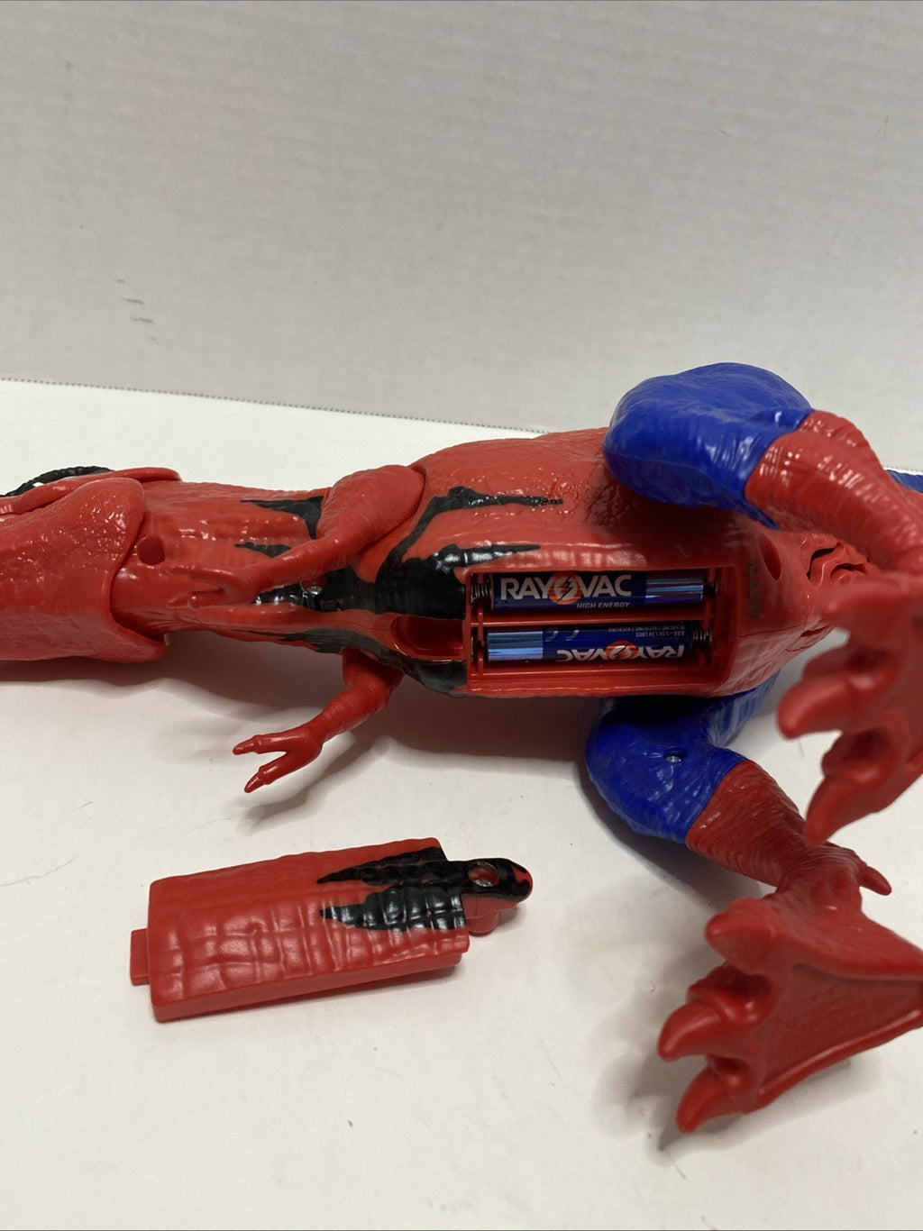 Hasbro Marvel Spider-Man Spider-Rex Web Chompin’ Dino Figure w/ Sounds
