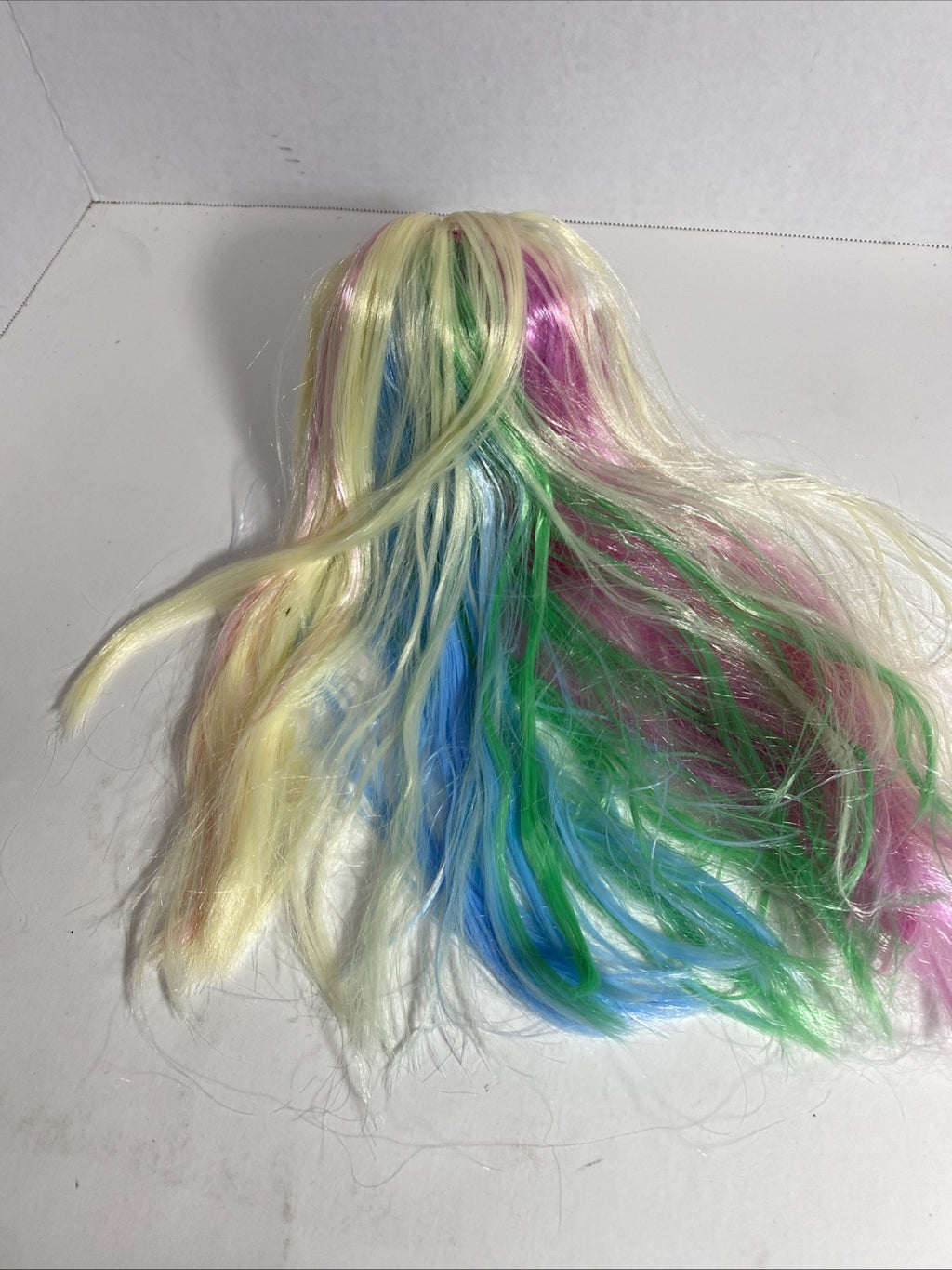 VIP Pets Long Colorful Hair Puppy Dog 2.5"  Tall Figure IMC Toys
