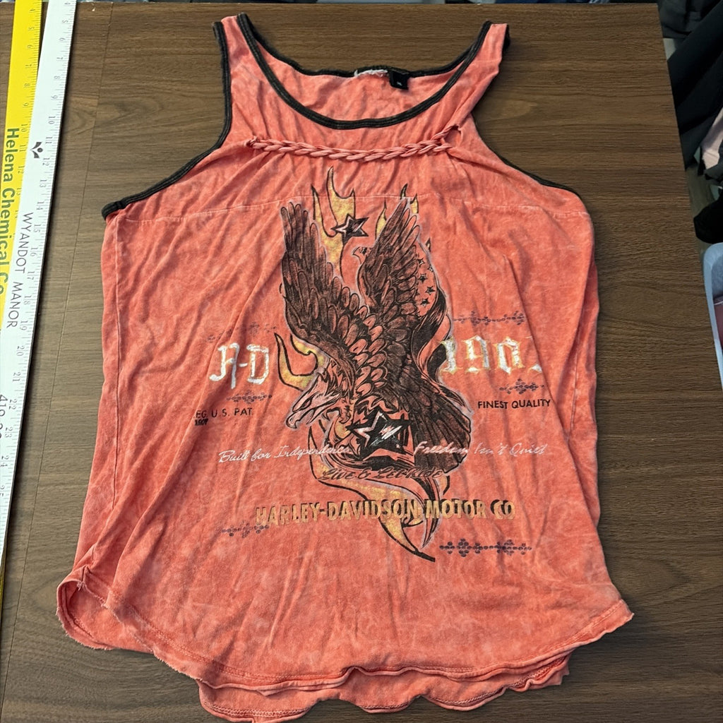Harley Davidson Shirt Women’s Extra Large Cotton Blend Bikercore