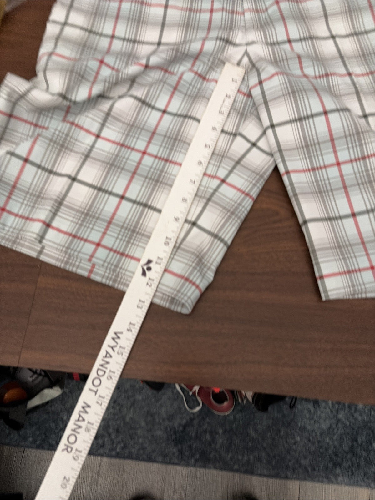 Nike Golf Men’s Plaid Shorts Size 38