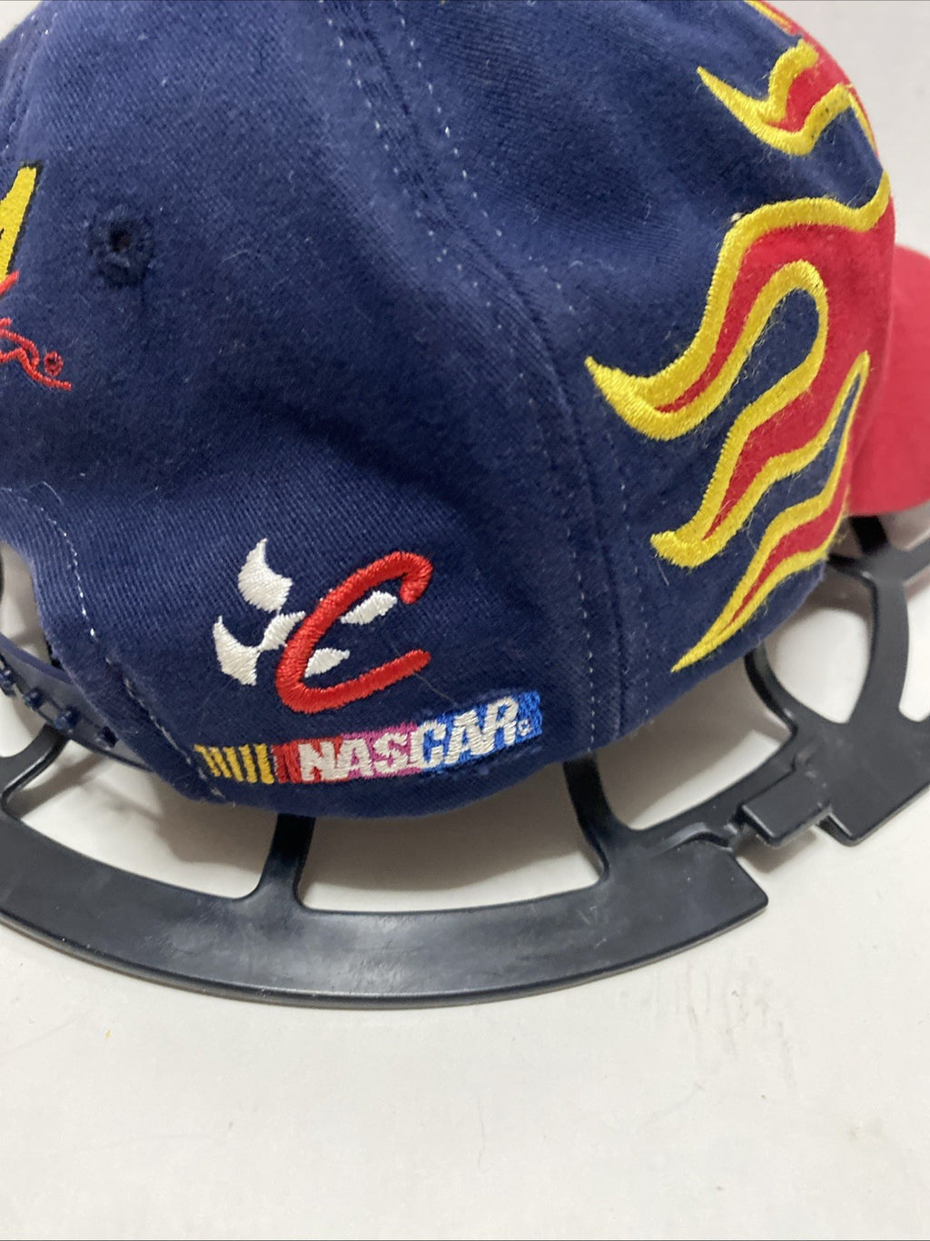 Dupont Motorsports Nascar Navy Blue W/Flames #24 Chase Authentic Hat Cap
