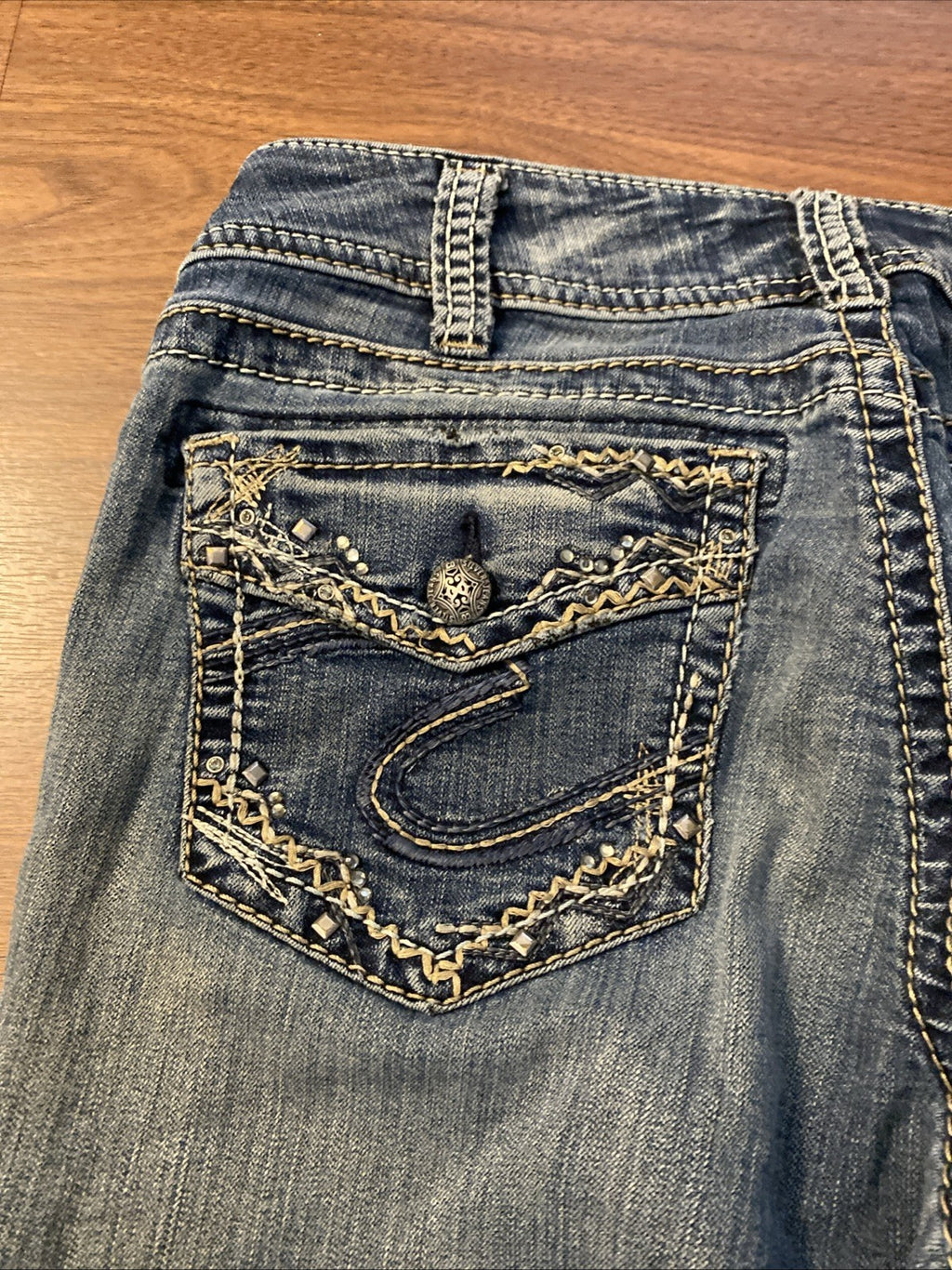 Silver Jeans Co Suki Mid Slim Boot Super Stretch W30/L33