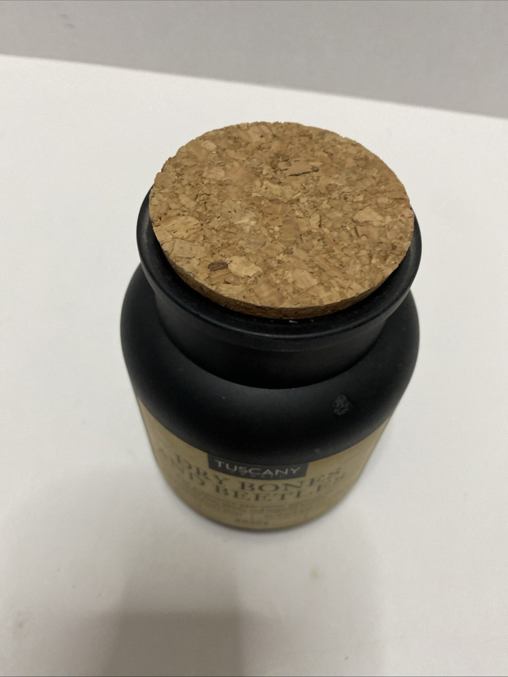 Tuscany Candle “Dry Bones And Beetles” Limited Edition