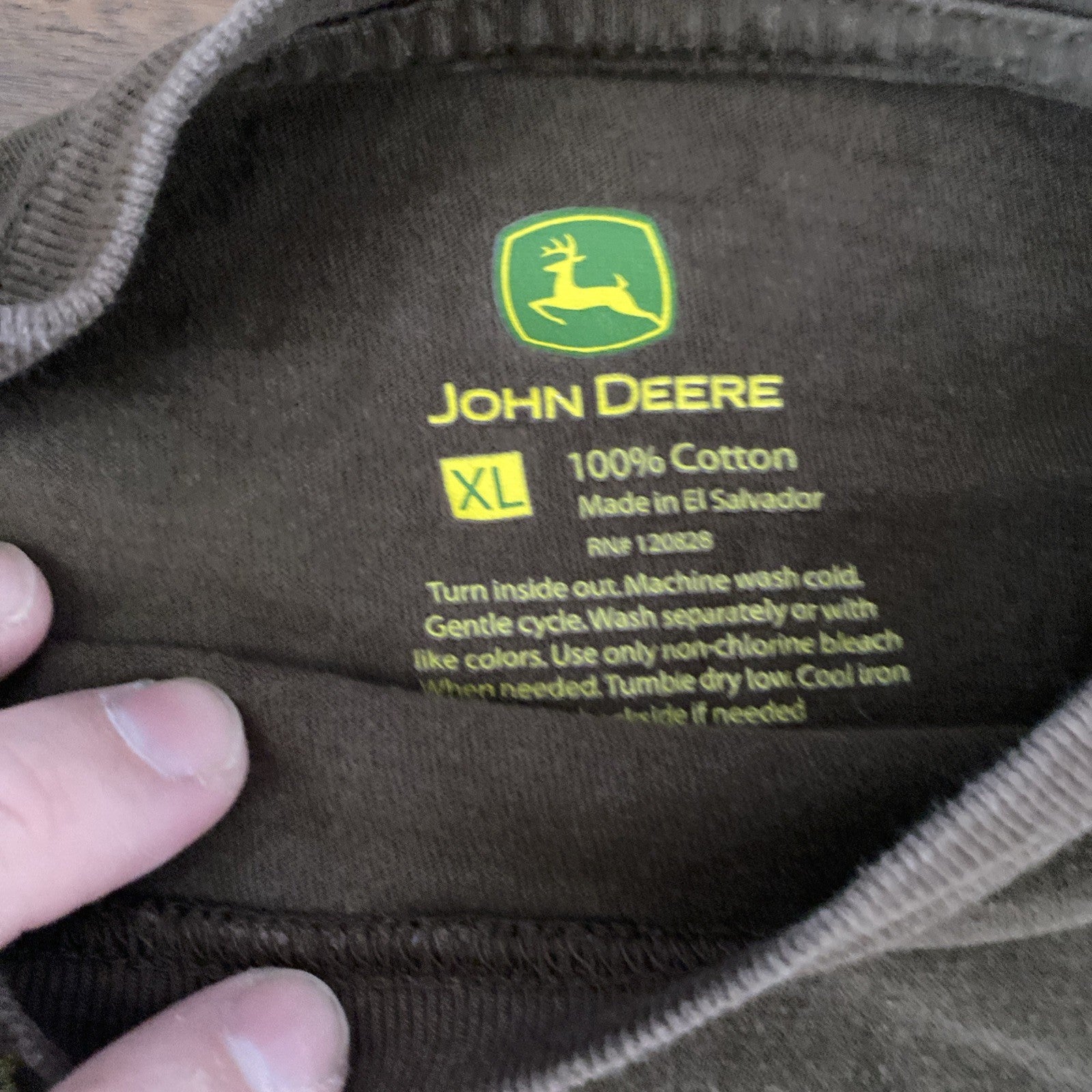 Vintage John Deere Dig It T Shirt Size XL free shipping