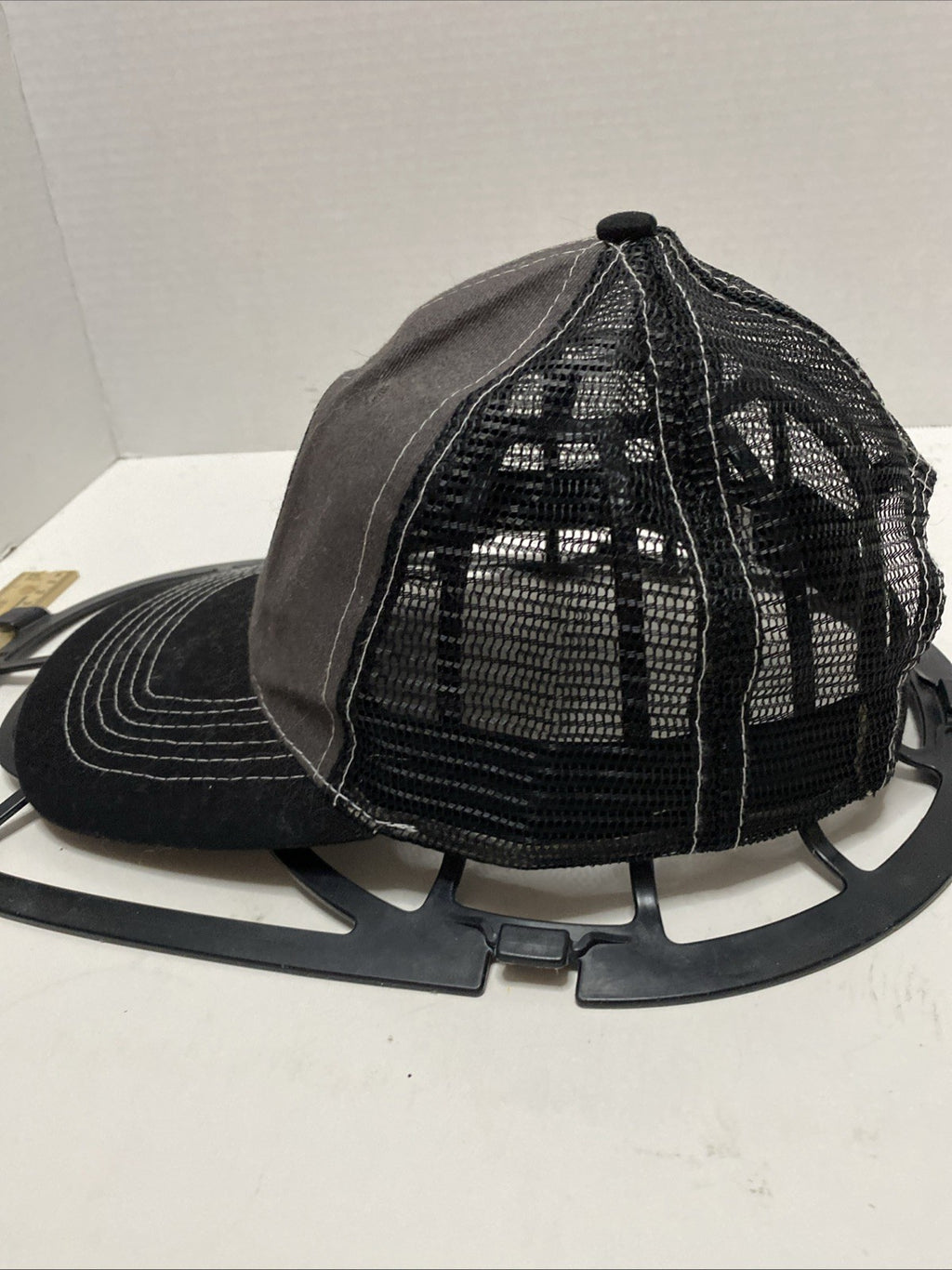 Pizza Hut Employee Trucker Hat Snapback Mesh One Size Black Gray Adjustable Cap