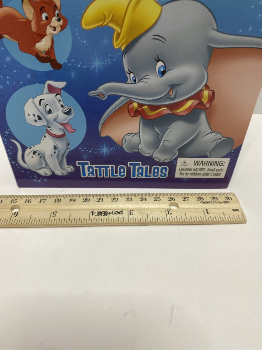 Disney Animals Tattle Tales Storybook & 4 Figurine Play Kit