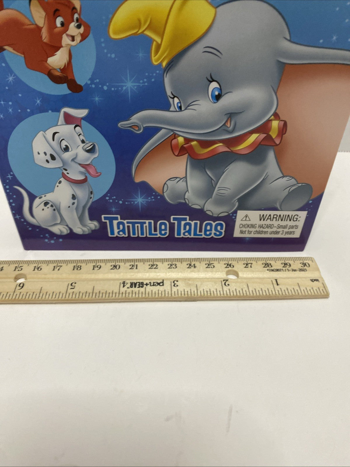 Disney Animals Tattle Tales Storybook & 4 Figurine Play Kit