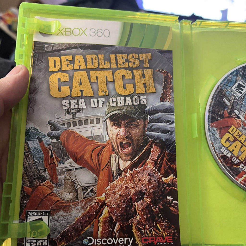 Deadliest Catch: Sea of Chaos (Microsoft Xbox 360, 2010) Tested