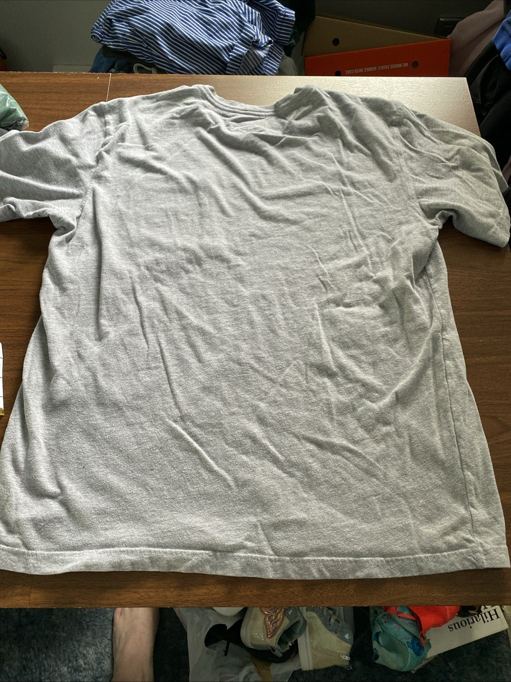Carhartt Force Relaxed Fit Gray Pocket T Shirt Mens Size L Short Sleeve
