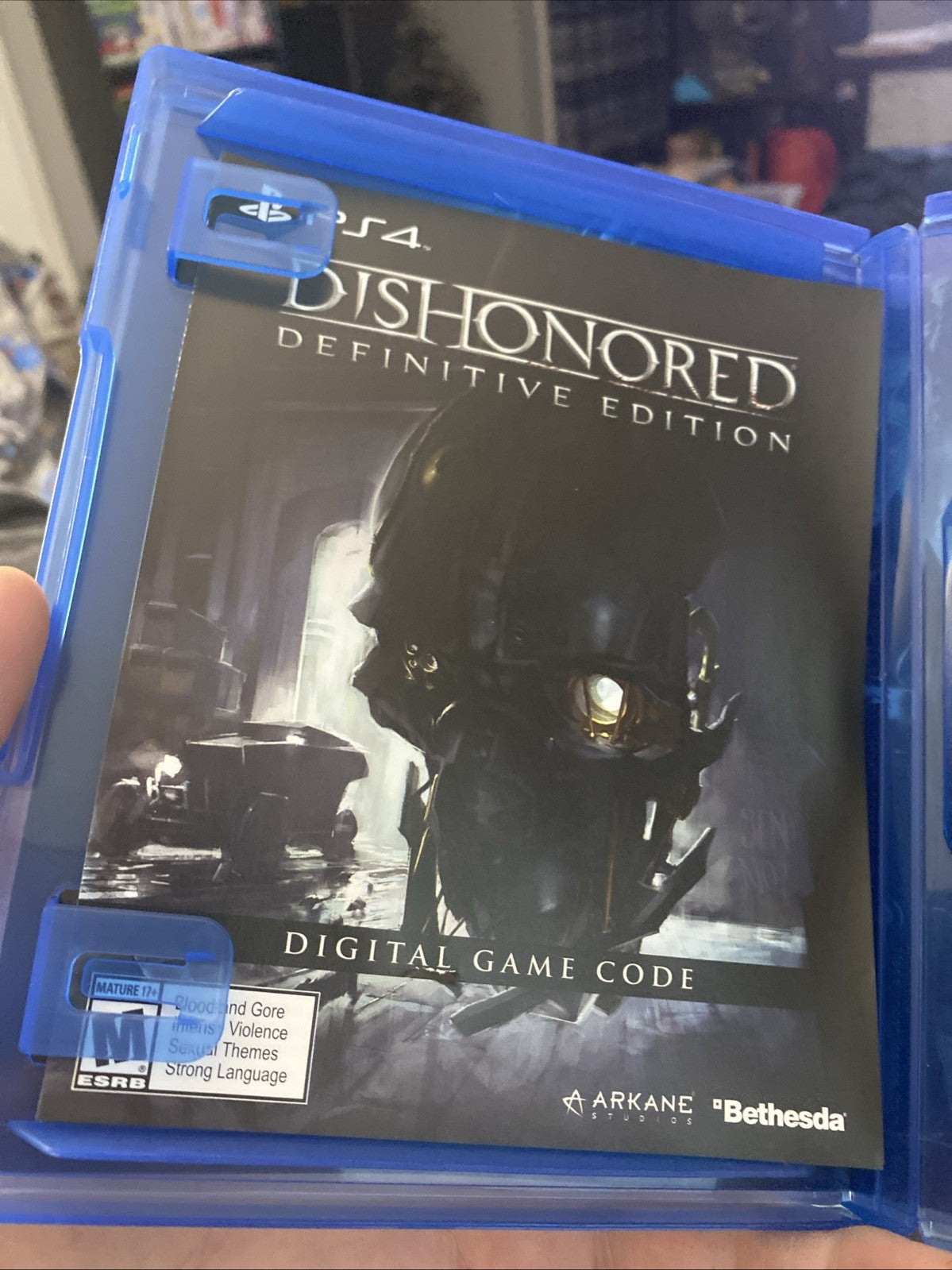 Sony Playstation 4 PS4 Dishonored 2 Game Complete CIB + Manual Bethesda Preowned
