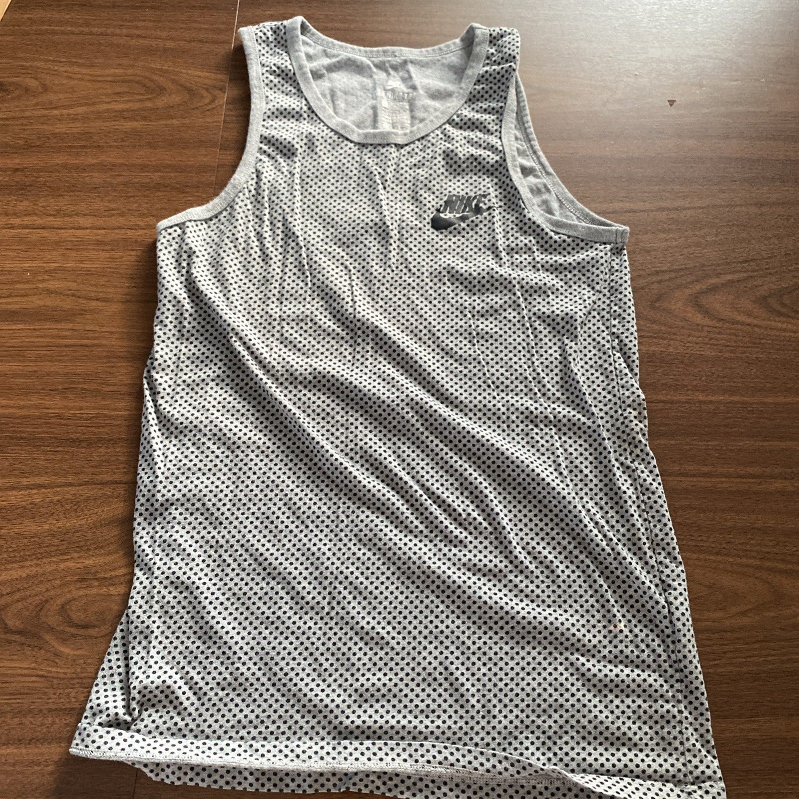 The Nike T small tank top gray