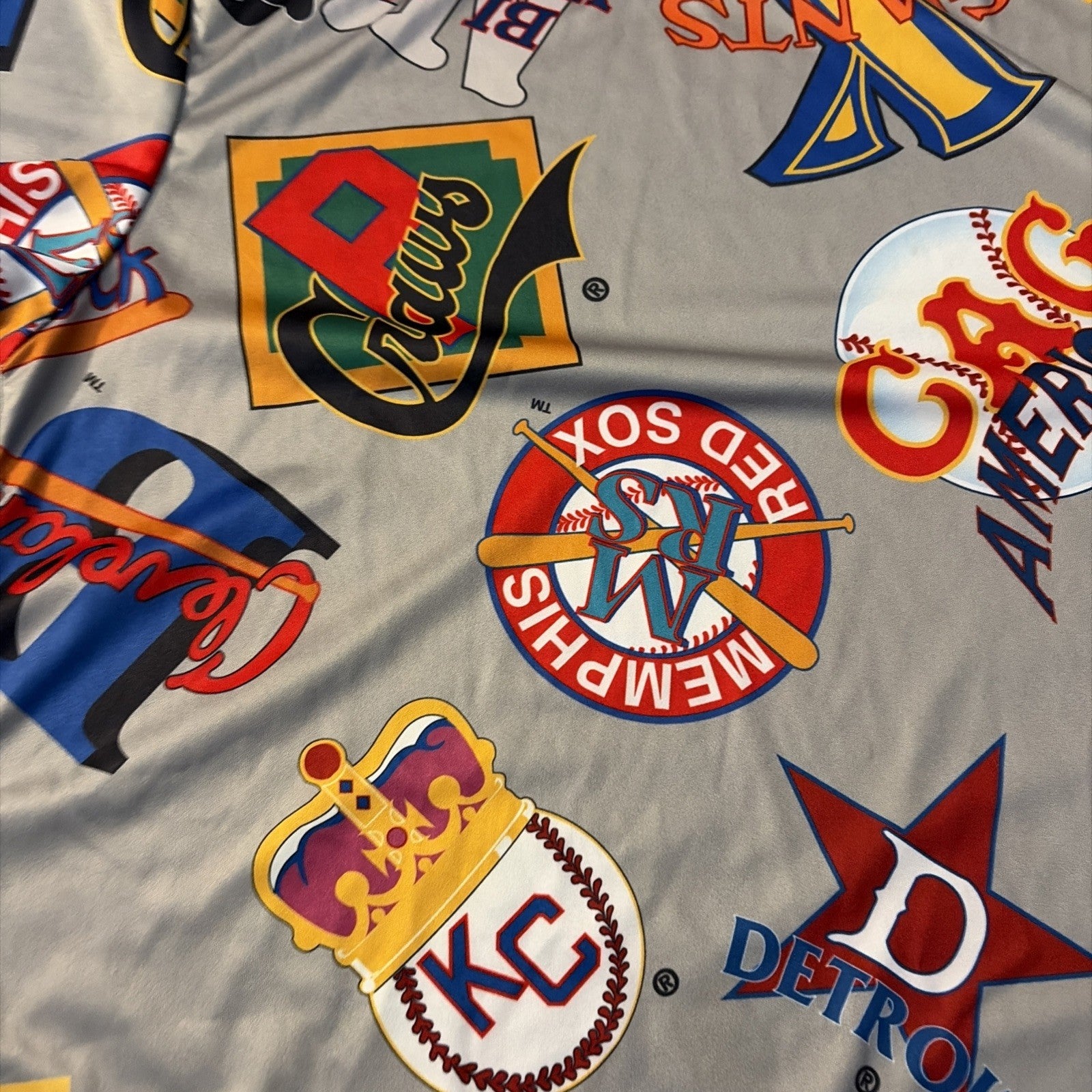 Negro Leagues Baseball Museum Mens S Short Sleeve Shirt All Over Print