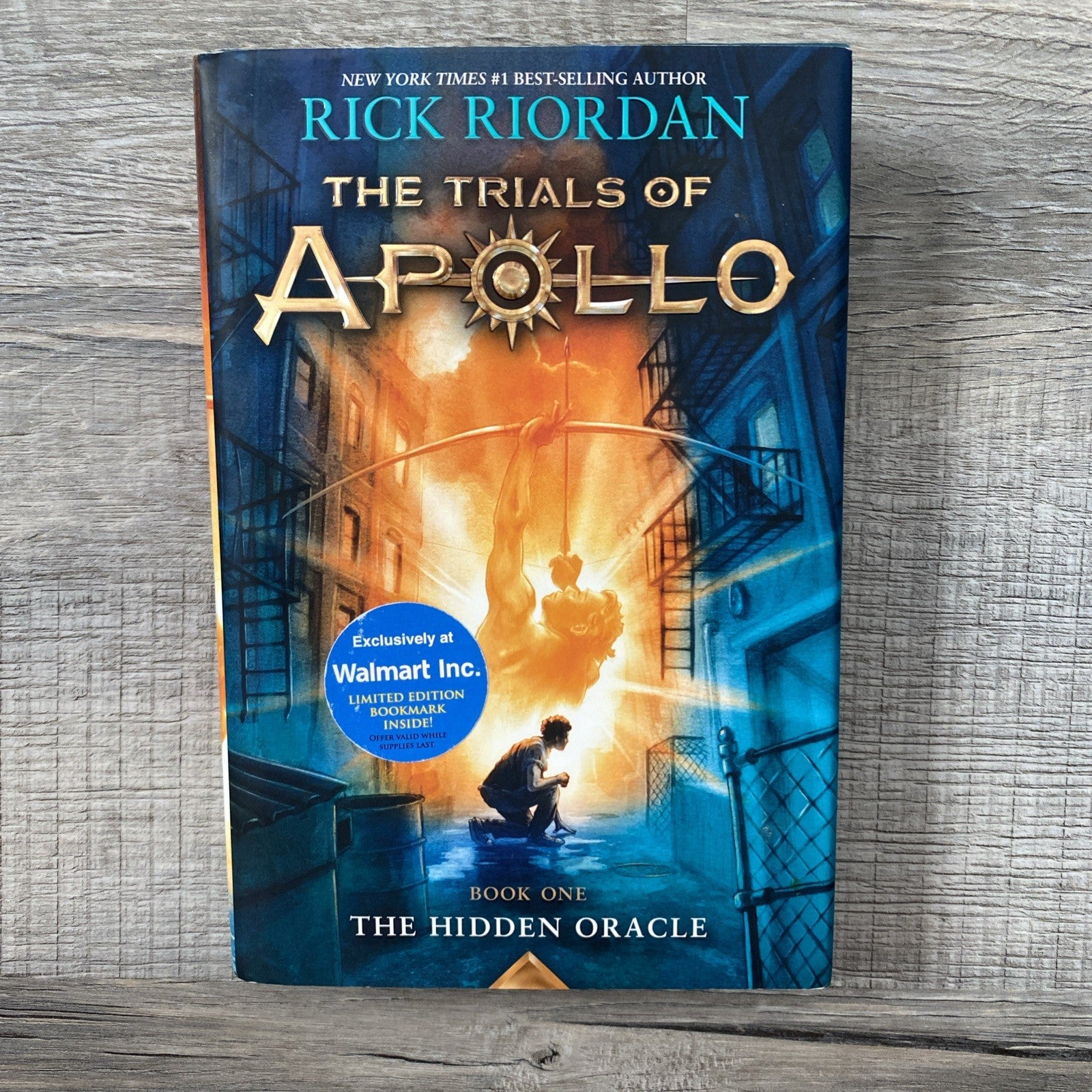 The Hidden Oracle: Walmart Edition (The Trials of Apollo) - Hardcover - GOOD