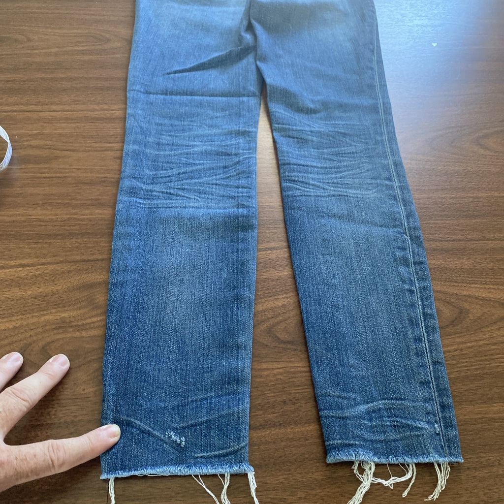 Madewell  Women's Size 25 Jeans 9" High Riser Skinny SkinnynGray Washed