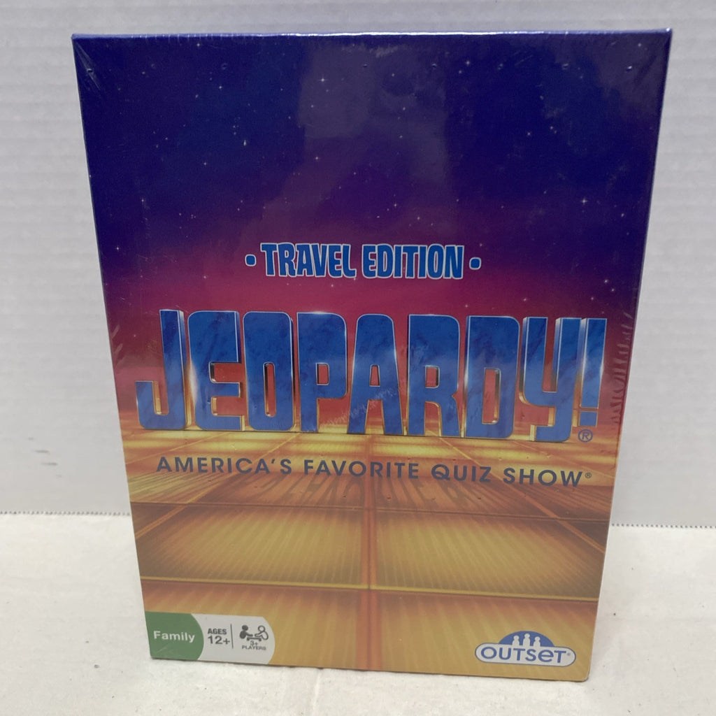 New! Jeopardy! Travel Edition - Sealed Boxed Game
