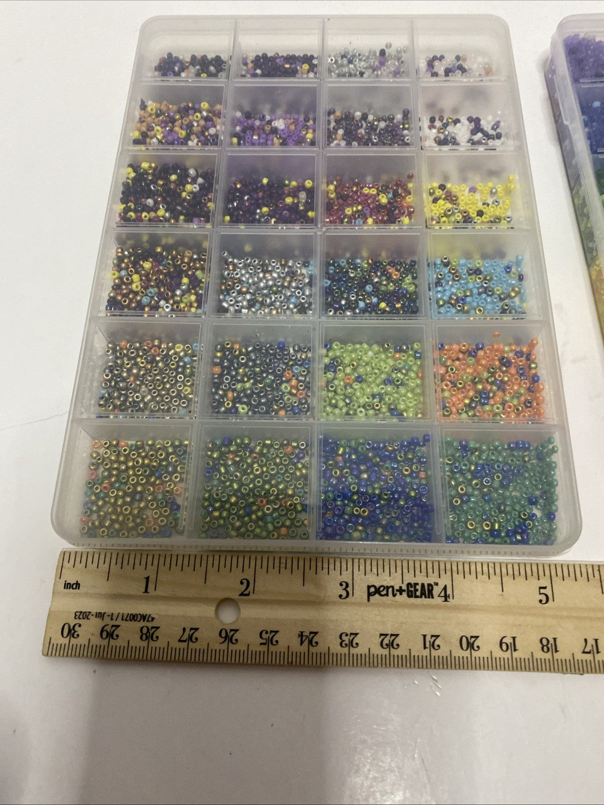 Lot of Size 5 & 6 'E' Seed Beads For Crafts, Jewelry, Costumes, Decorations