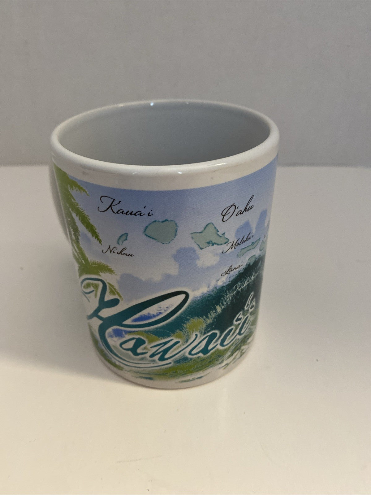 Hawaii Coffee Cup, Preowned, Great Condition Featuring All The Islands ￼