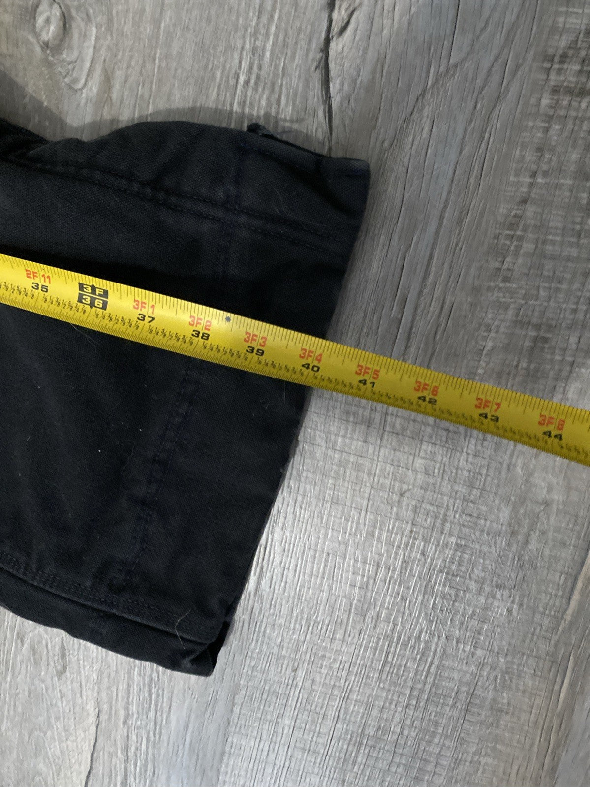 Carhartt (12-14) Short Bib Overalls Black