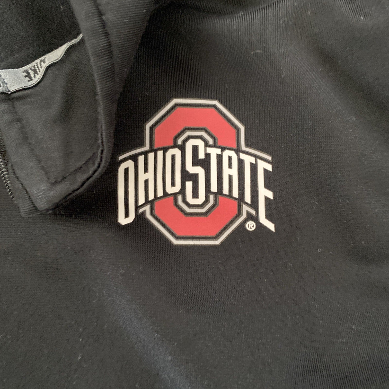 Ohio State Nike Quarter Zip Pullover Dri Fit Medium Free Shipping