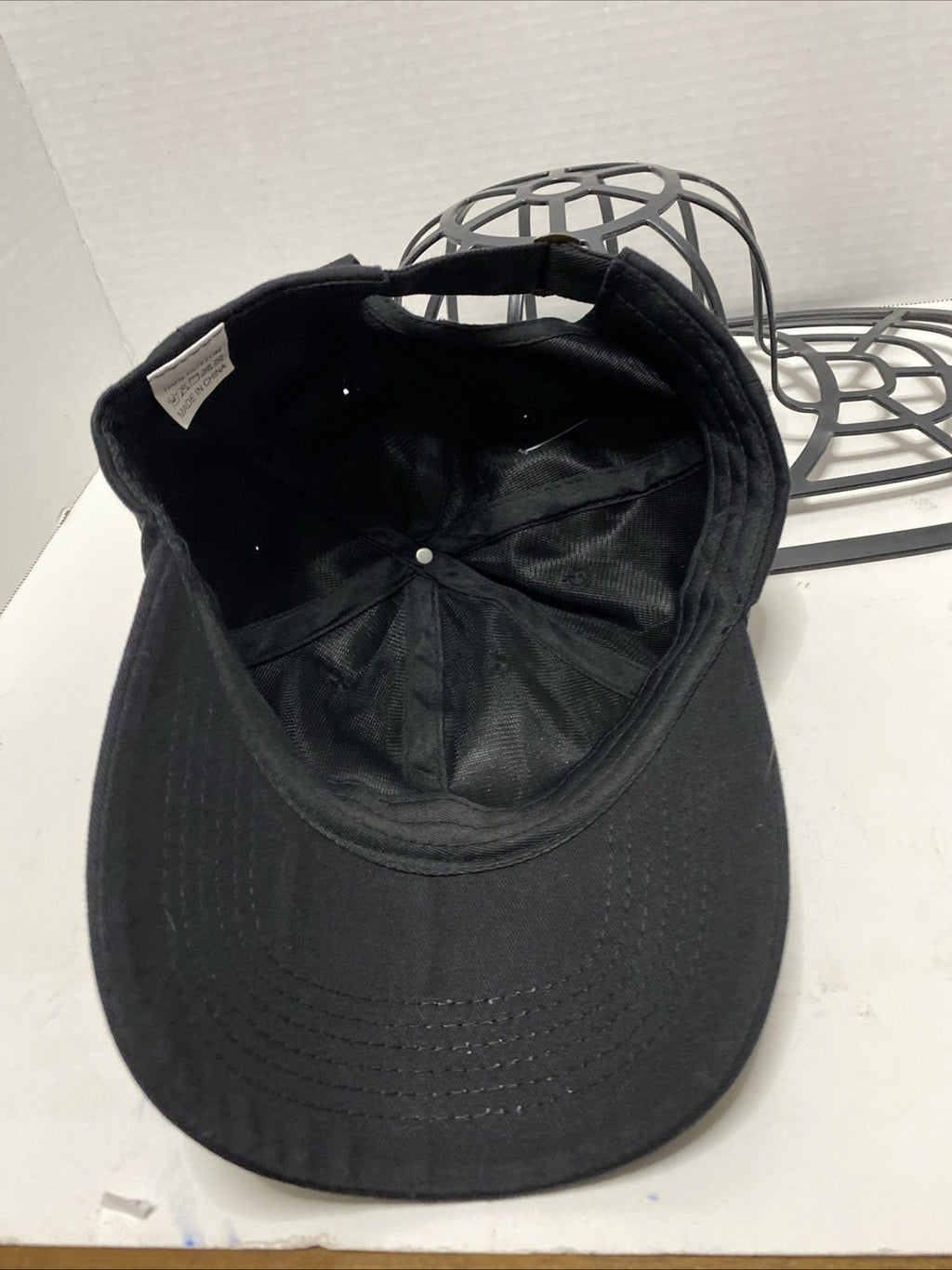 Tennis Rackets Cap Hat Adjustable Black