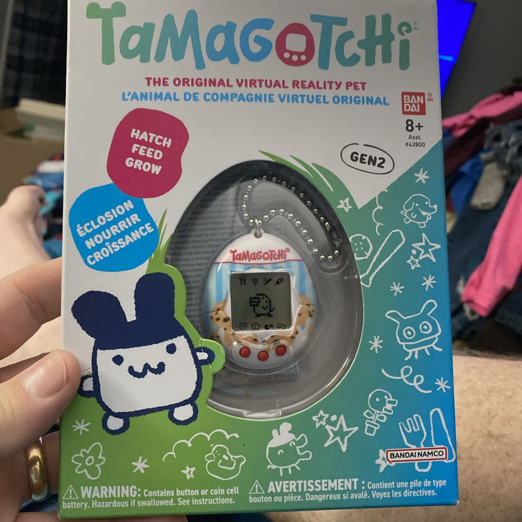 Genuine Bandai Tamagotchi Gen 2 Milk and Cookies Factory Sealed Package New