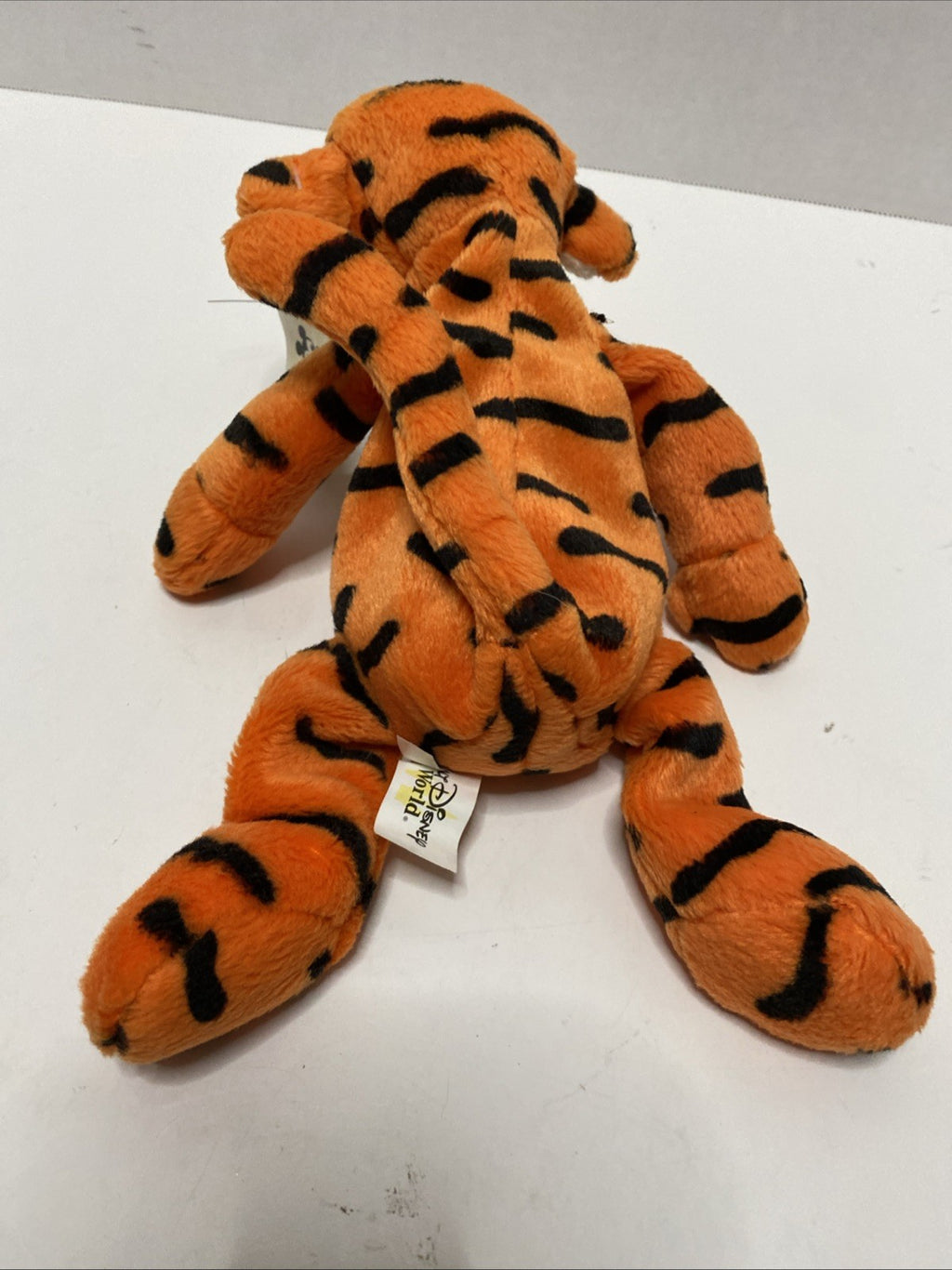 Walt Disney World Winnie the Pooh TIGGER 10" Bean Bag STUFFED ANIMAL Toy