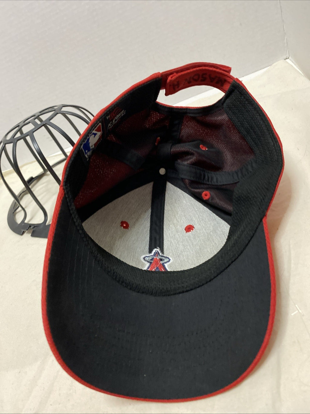 Outdoor Cap Team MLB Los Angeles Angels Adult Adjustable Baseball Hat Cap Red