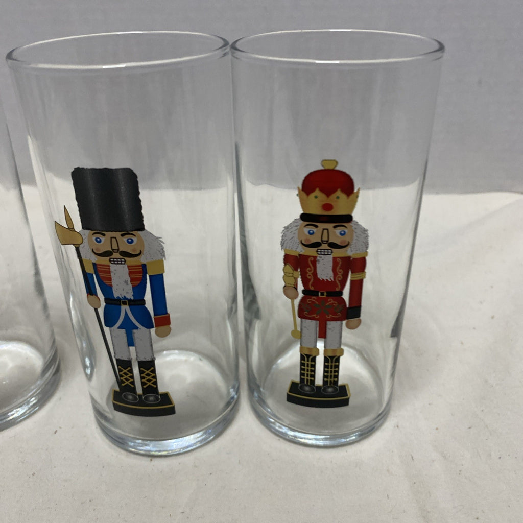 Set Of 4 “Nutcracker” Glasses