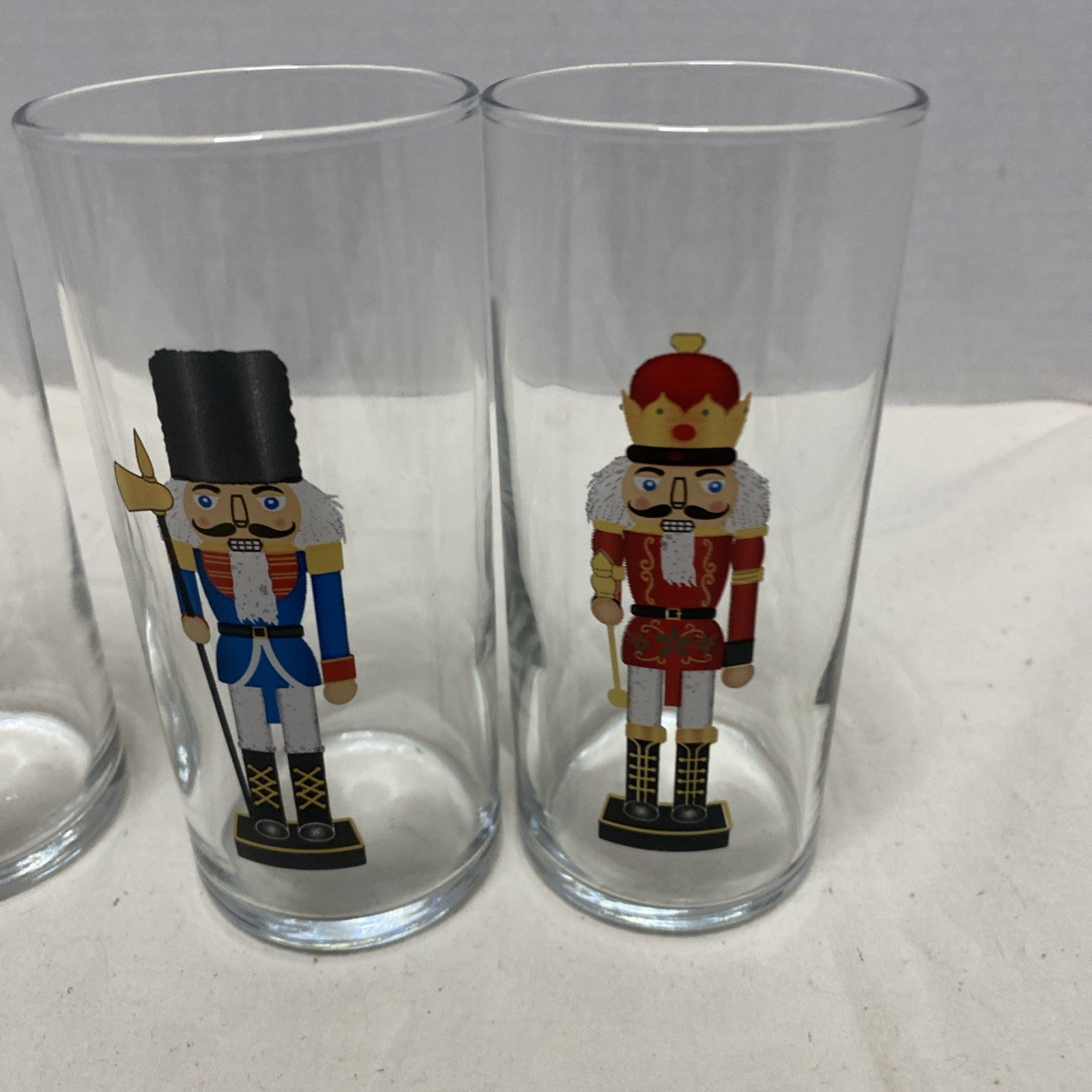 Set Of 4 “Nutcracker” Glasses