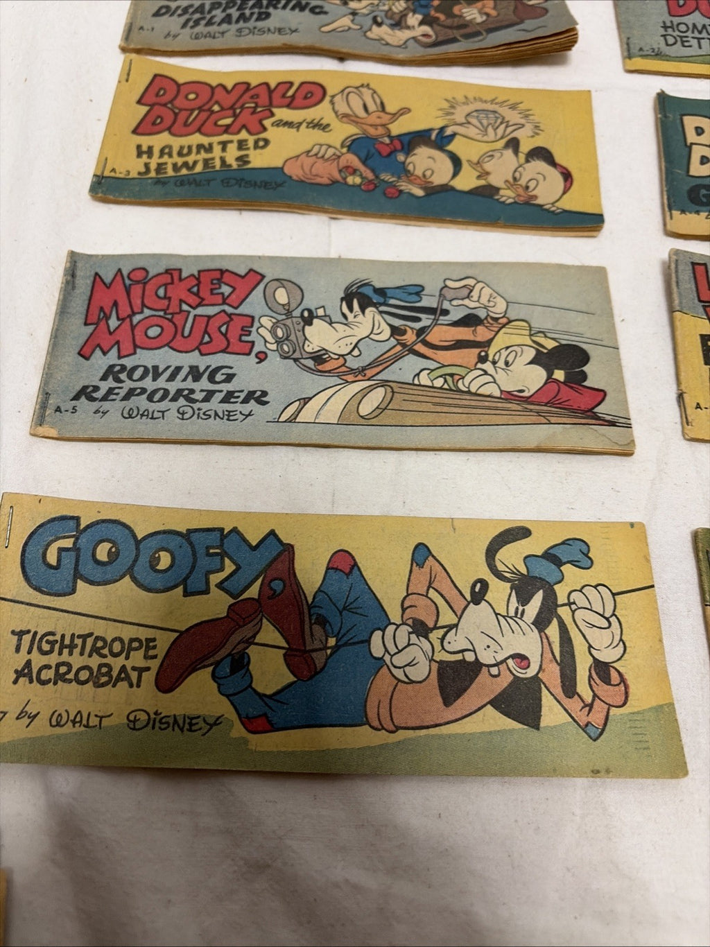 WHEATIES CEREAL PREMIUM MINI GIVEAWAY PROMO SET A MICKEY MOUSE 1 2 3 4 5 6 7 8