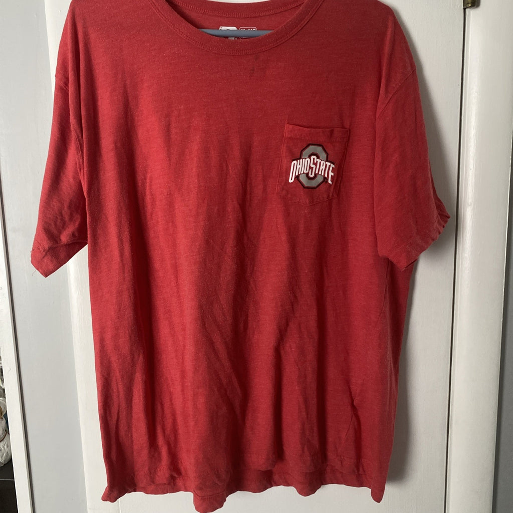 Ohio State Buckeyes Russell T Shirt Size XL Red