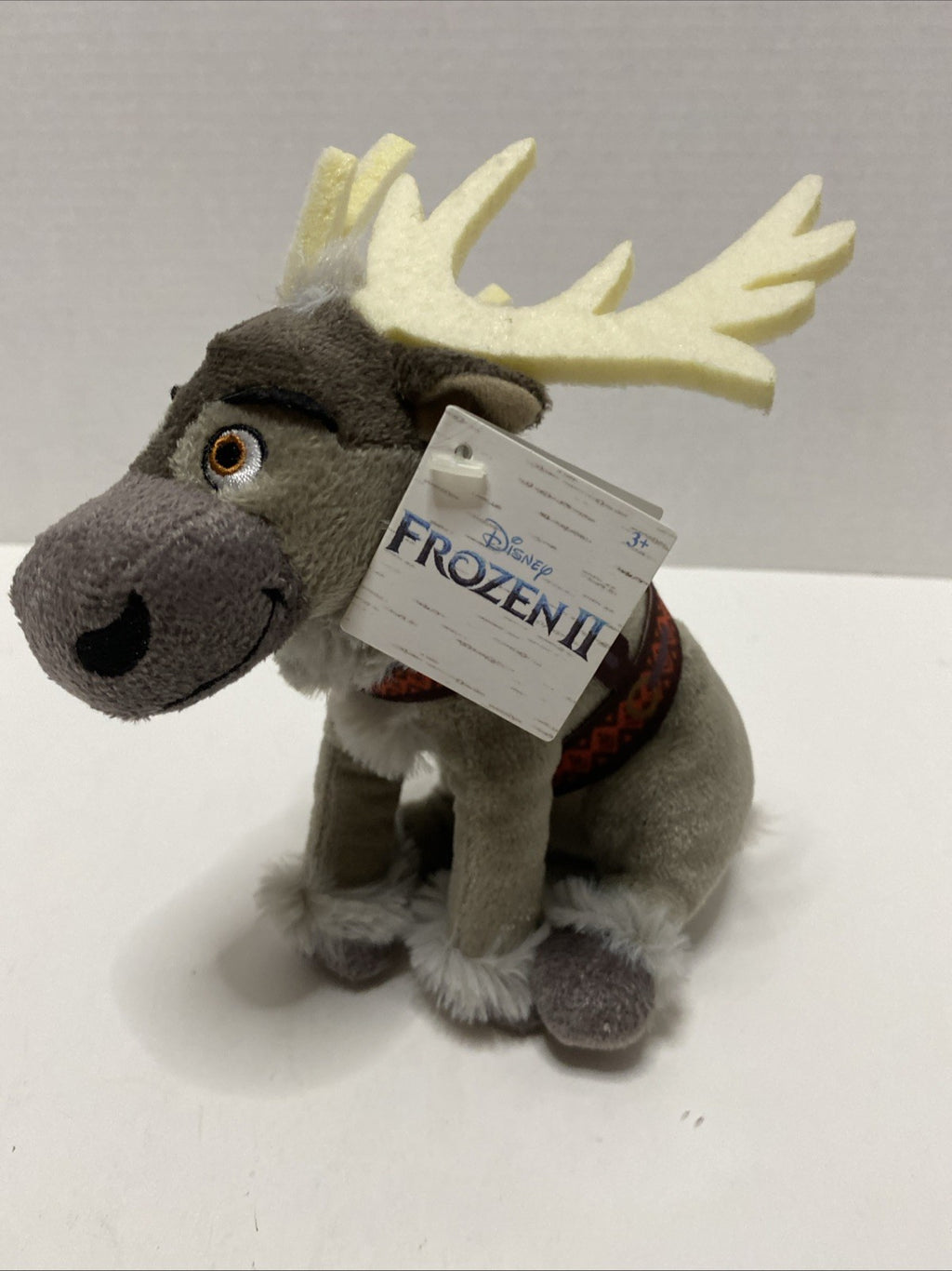 Disney Frozen Sven Sitting Reindeer Small Plush “7”Toy Stuffed Animal