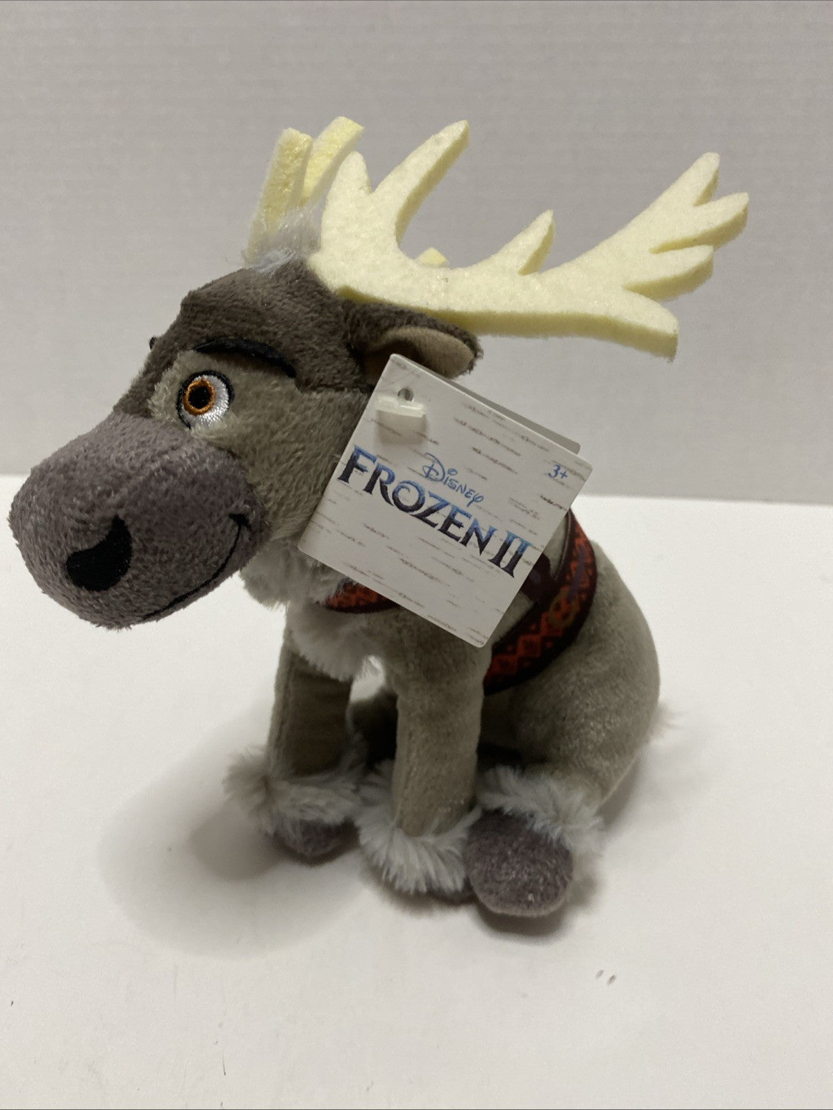Disney Frozen Sven Sitting Reindeer Small Plush “7”Toy Stuffed Animal